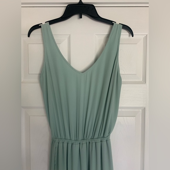 Kendall Maxi Dress. Color: Dusty Mint Crisp. Show Me Your Mumu. Size Medium. - Picture 3 of 5